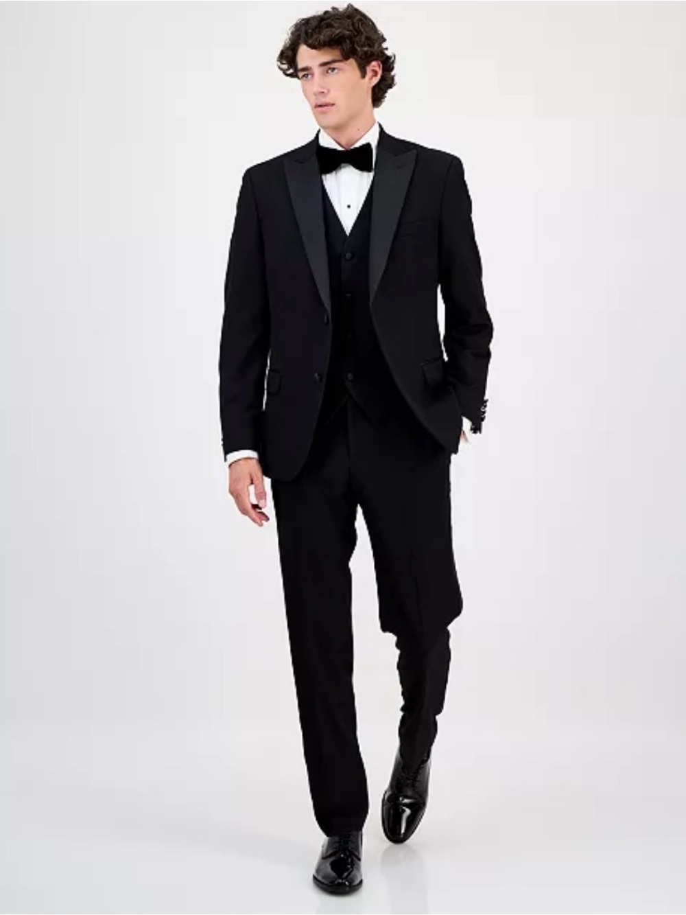 Alfani Men's Black Classic Fit Suit/Tux Pants